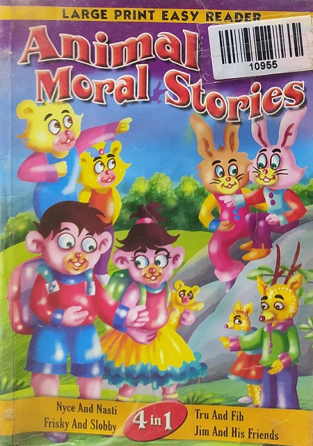 ANIMAL MORAL STORIES 4 IN 1 shree