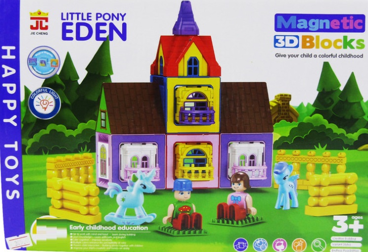 LITTLE PONY EDEN MAGNETIC BLOCKS