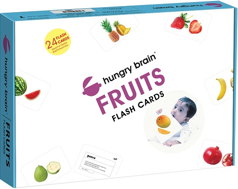 HUNGRY BRAIN FRUITS flash cards