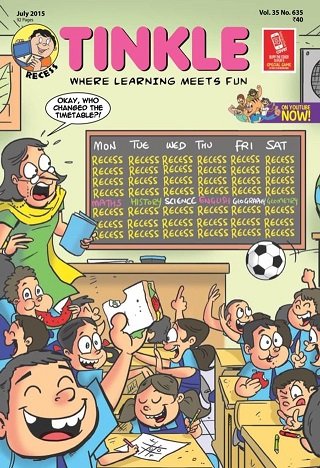 NO 635 TINKLE COMIC 2015 july