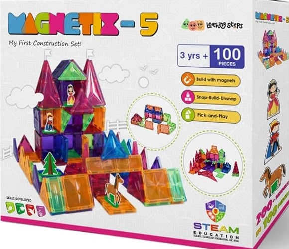 MAGNETIX 5 my first construction set