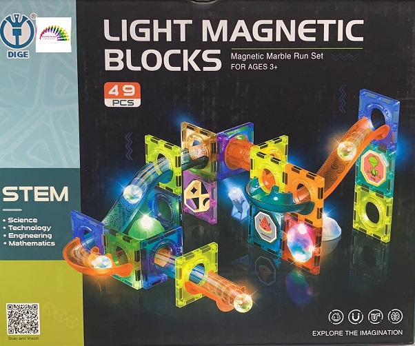 LIGHT MAGNETIC BLOCKS