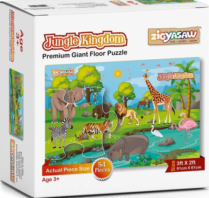 JUNGLE KINGDOM FLOOR PUZZLE