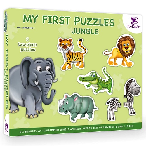 MY FIRST PUZZLES JUNGLE