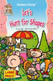 LET'S HUNT FOR SHAPES large print