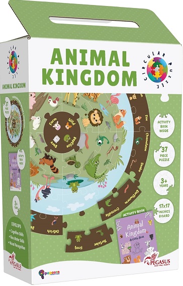CIRCULAR PUZZLE ANIMAL KINGDOM