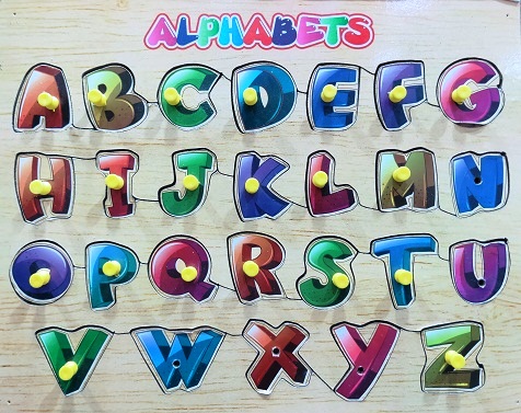 WOODEN CAPITAL ALPHABETS