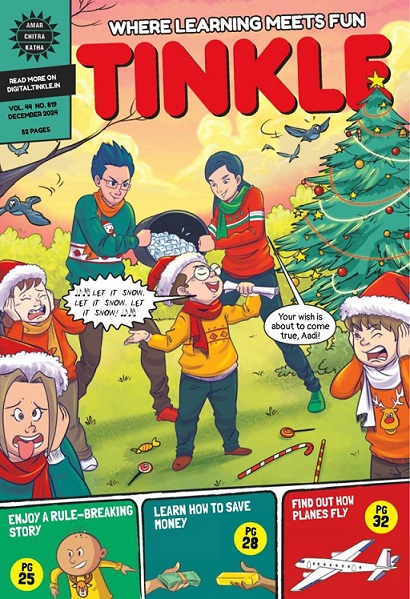 NO 819 TINKLE COMIC 2024 DEC