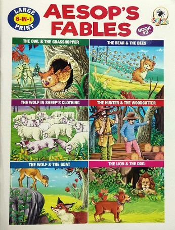 AESOP'S FABLES 6 in 1 large print 3