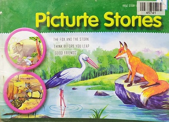 THE FOX AND THE STORK picture stories