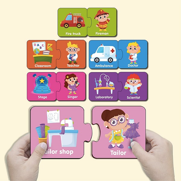 YAY PLAY 2 PIECE PUZZLE PROFESSION
