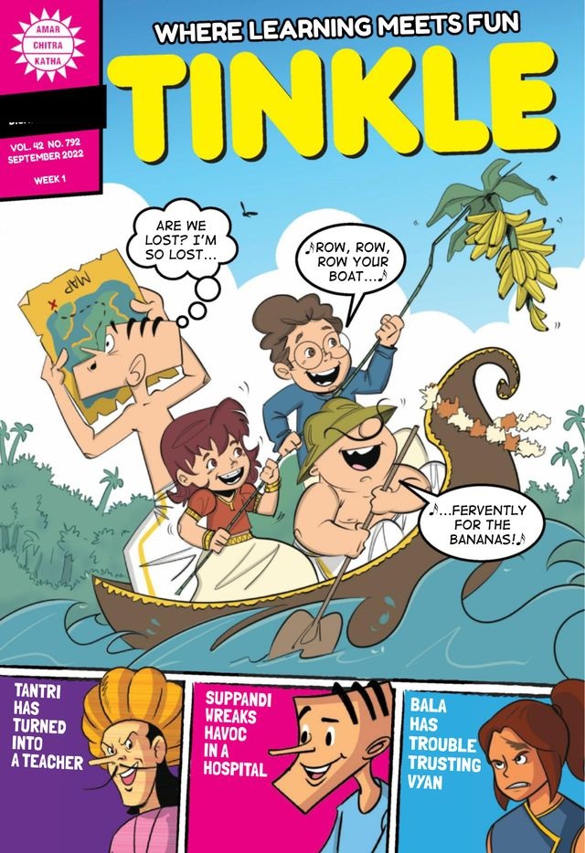 NO 792 TINKLE COMIC 2022 SEPT