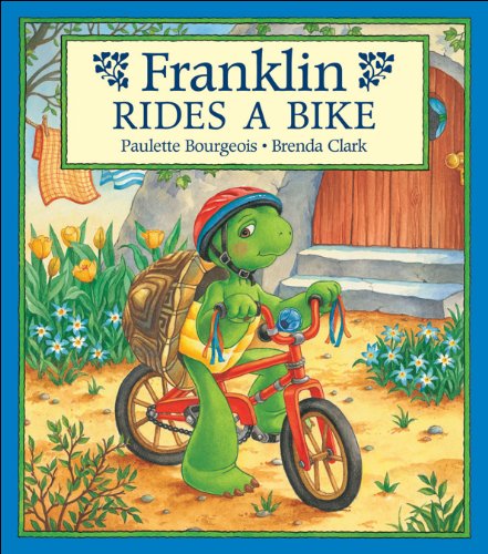 FRANKLIN RIDES A BIKE