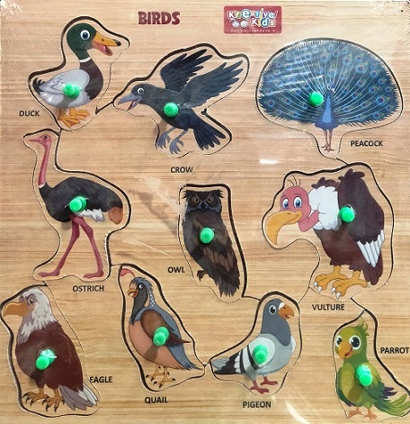 ZITTO PREMIUM WOODEN BIRDS