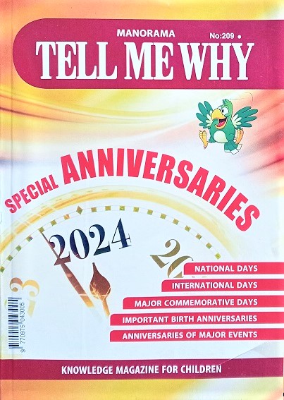NO 209 TELL ME WHY special anniversaries