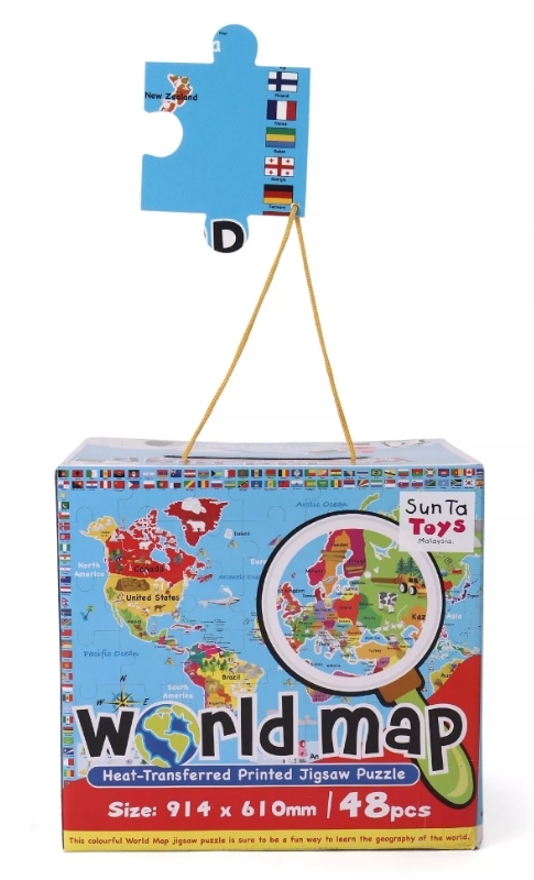 WORLD MAP PUZZLE
