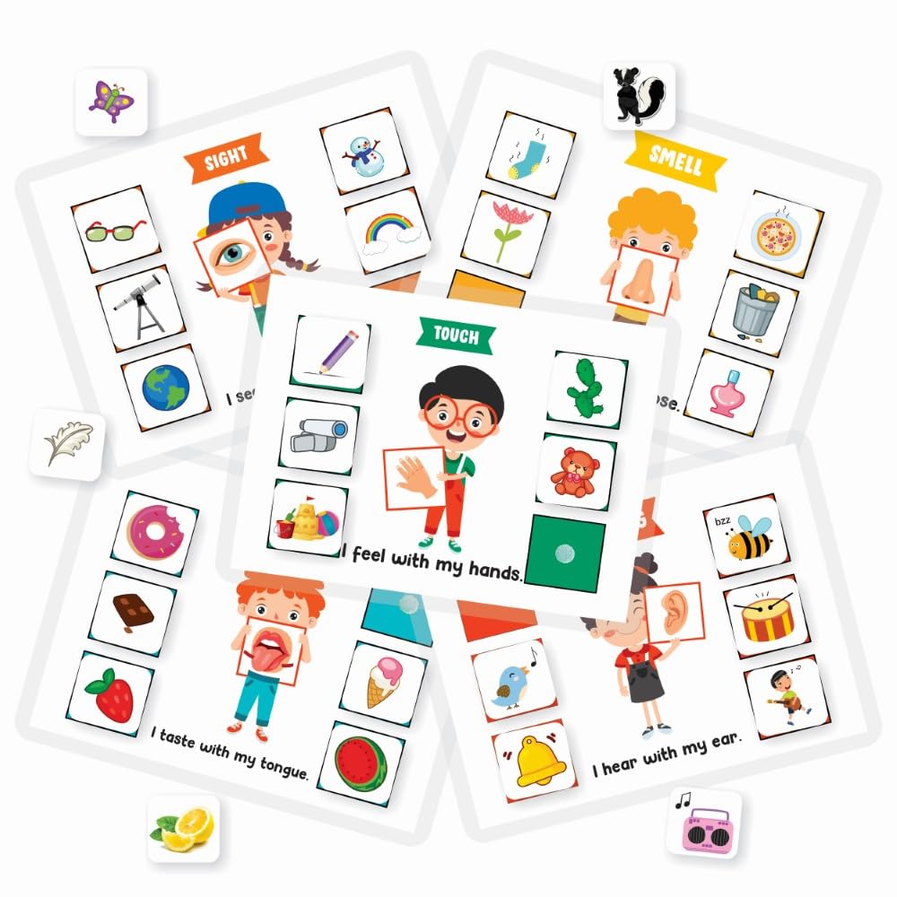 5 SENSES SORTING ACTIVITY GAME