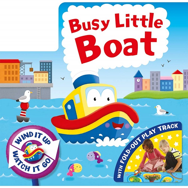 BUSY LITTLE BOAT with fold out play track