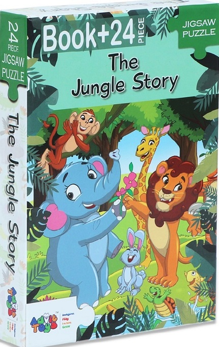 THE JUNGLE STORY JIGSAW PUZZLE