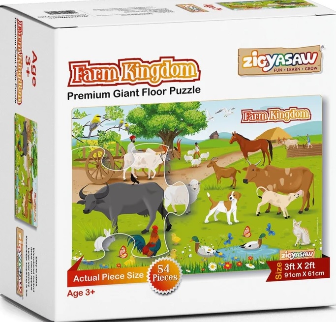 FARM KINGDOM FLOOR PUZZLE
