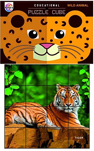 WILD ANIMAL CUBE PUZZLE