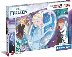 DISNEY FROZEN SUPERCOLOR PUZZLE
