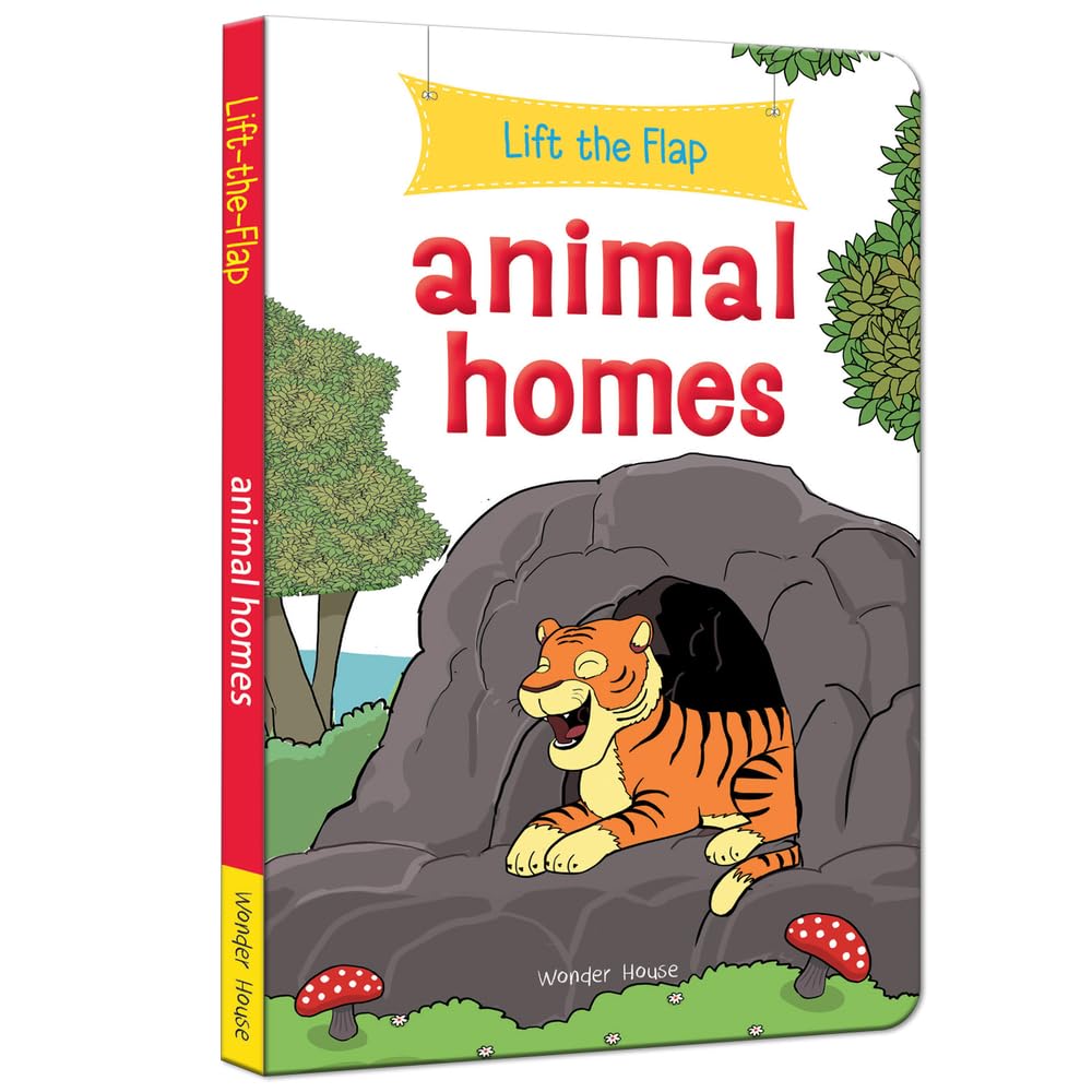 ANIMAL HOMES lift the flap