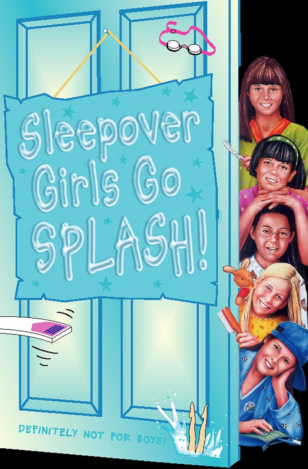 NO 38 SLEEPOVER GIRLS GO SPLASH