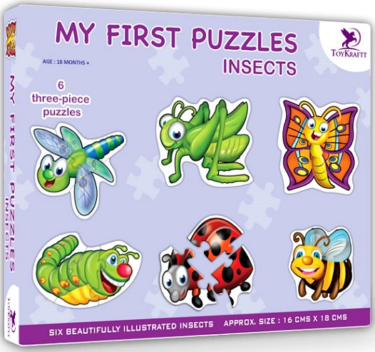MY FIRST PUZZLES INSECTS