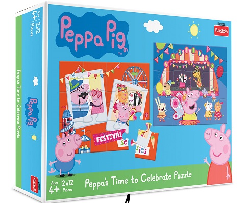 PEPPA'S TIME TO CELEBRATE PUZZLE