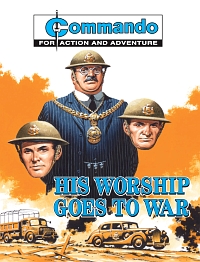 HIS WORSHIP GOES TO WAR