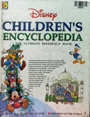 DISNEY CHILDREN'S ENCYCLOPEDIA 1