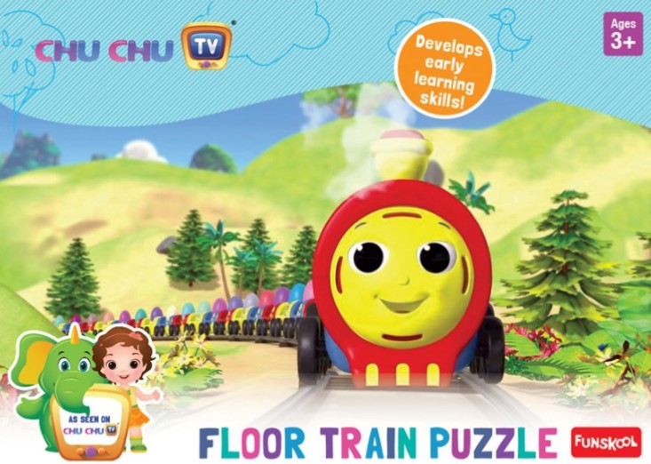 CHU CHU ALPHABET FLOOR TRAIN PUZZLE