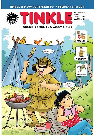 NO 685 TINKLE COMIC 2018 FEB 01