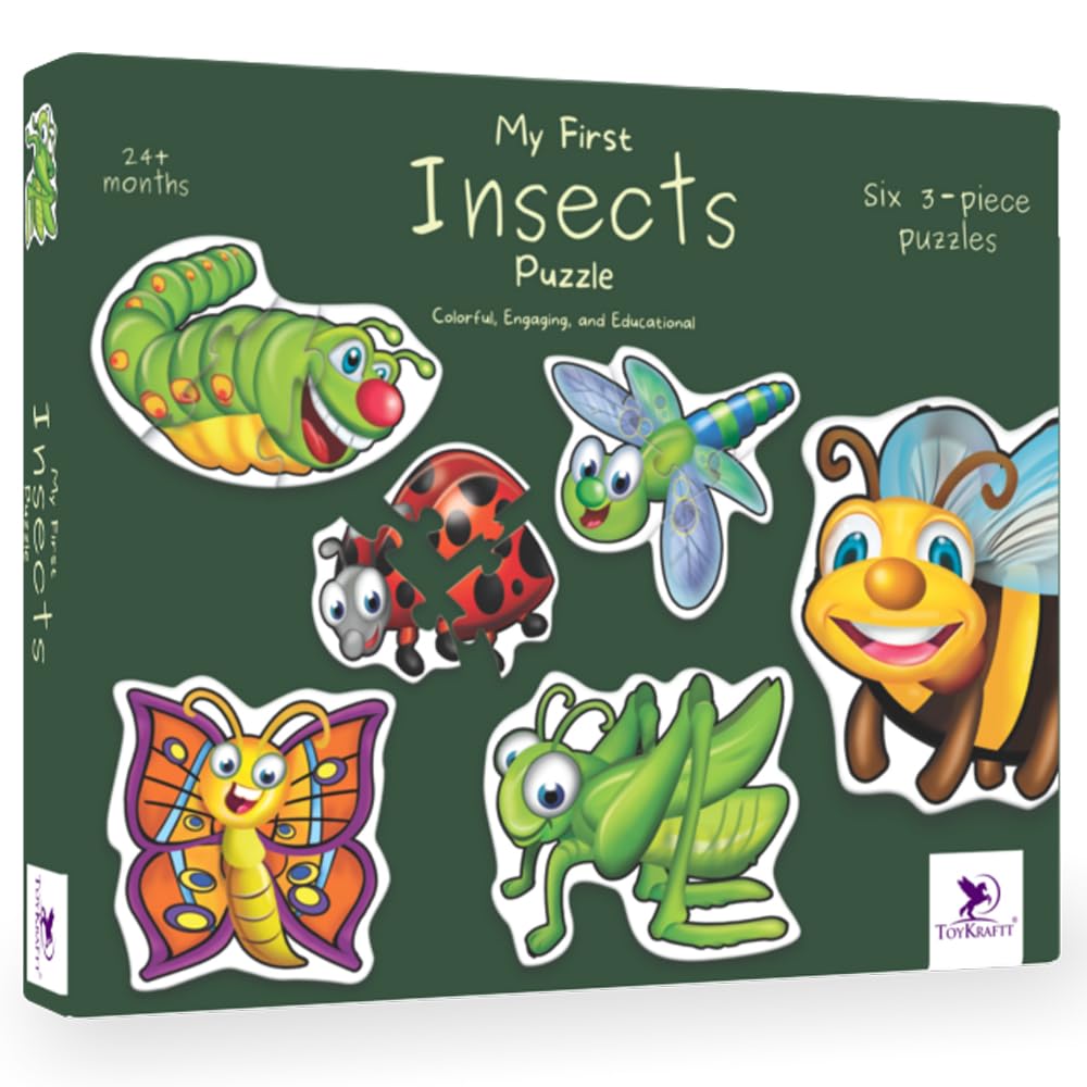 MY FIRST INSECTS PUZZLES