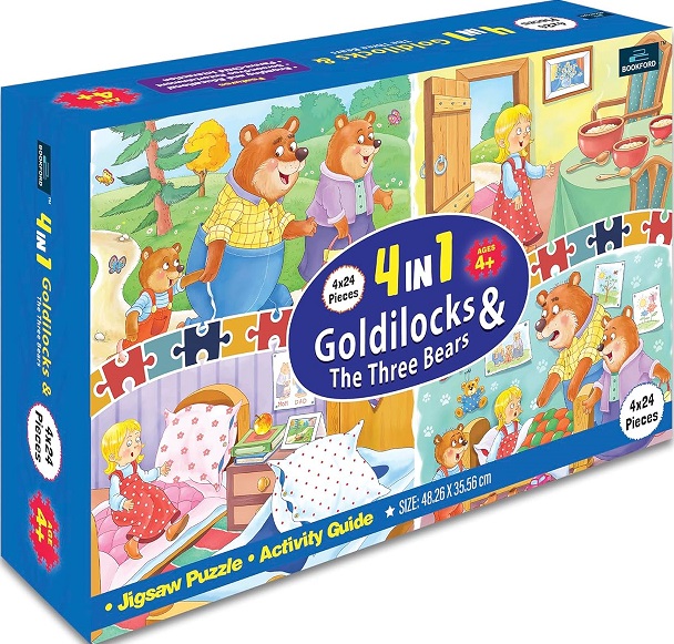 4 IN 1 GOLDILOCKS & THE THREE BEARS