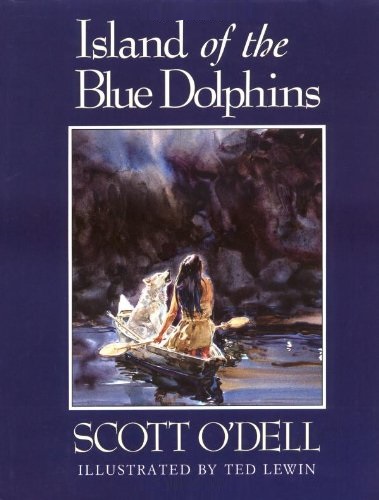 ISLAND OF THE BLUE DOLPHINS illustrated