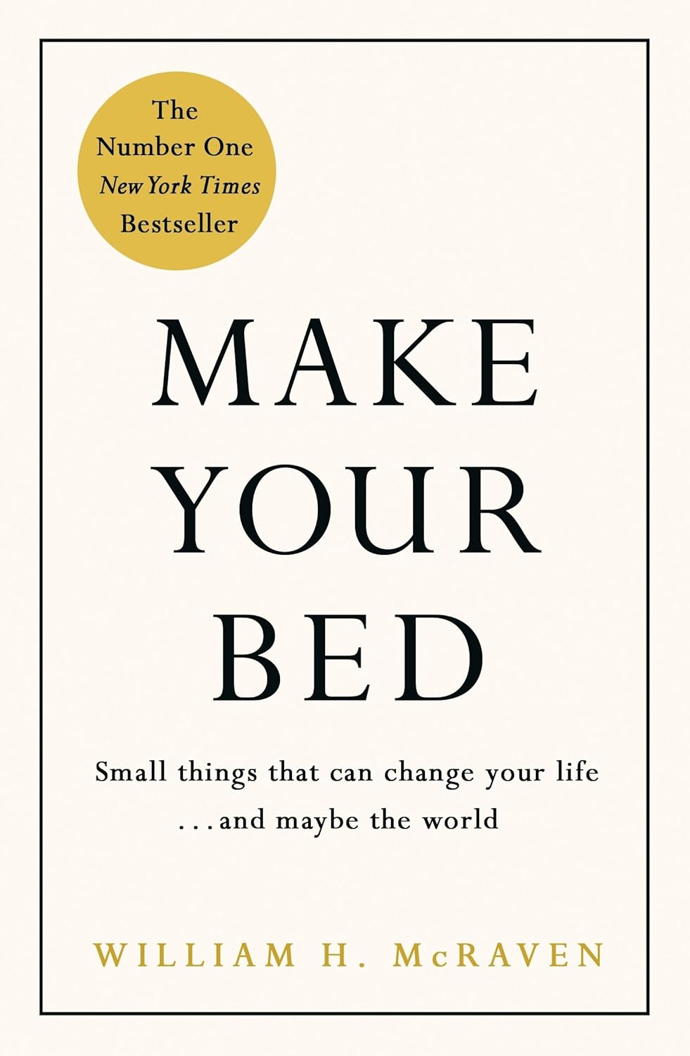 MAKE YOUR BED