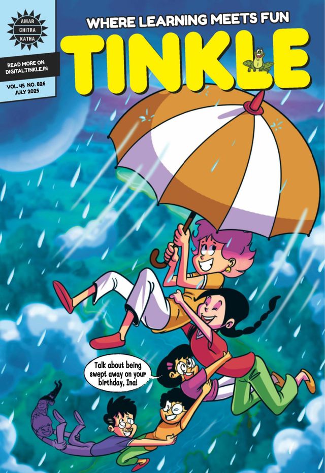 NO 826 TINKLE COMIC 2025 JULY