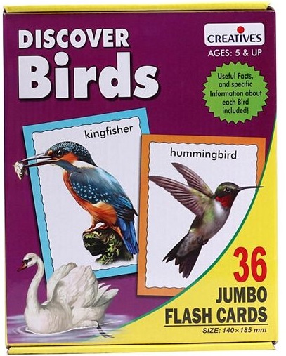DISCOVER BIRDS flash cards