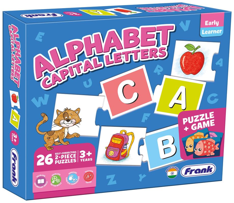ALPHABET CAPITAL LETTERS PUZZLE