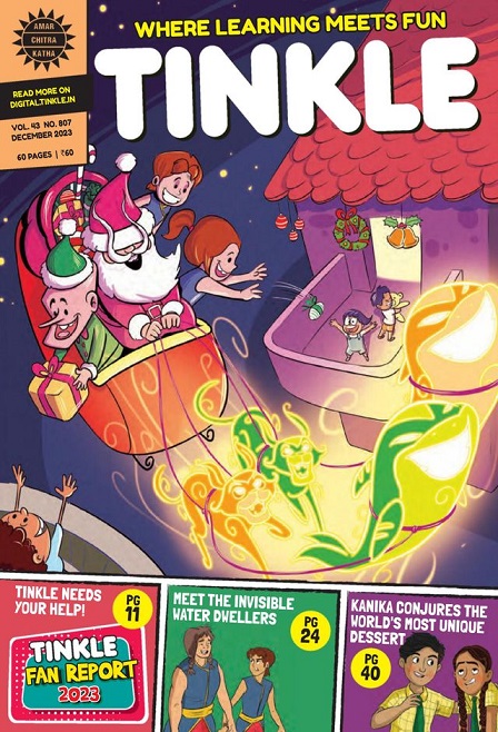 NO 807 TINKLE COMIC 2023 DEC