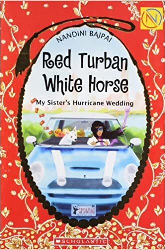 RED TURBAN WHITE HORSE