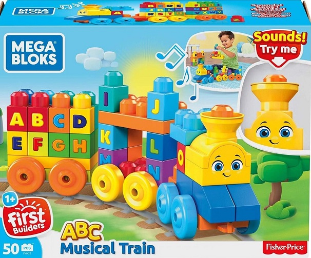 MEGA BLOKS ABC MUSICAL TRAIN