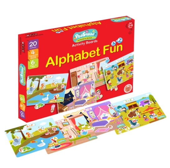 ALPHABET FUN ACTIVITY BOARDS