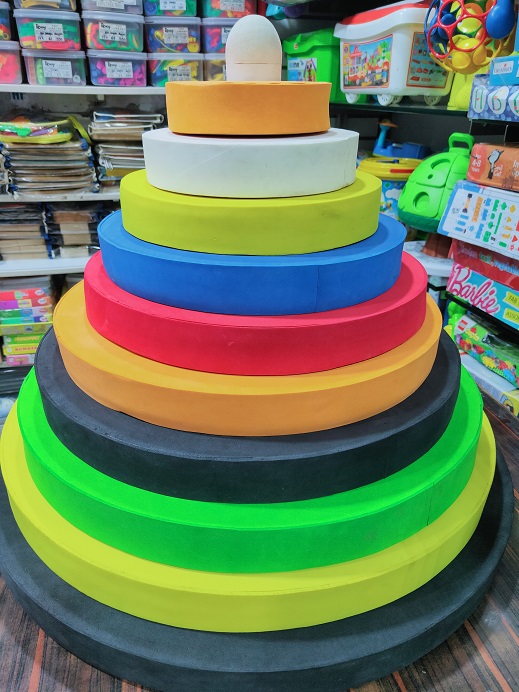 JUMBO FOAM STACKING