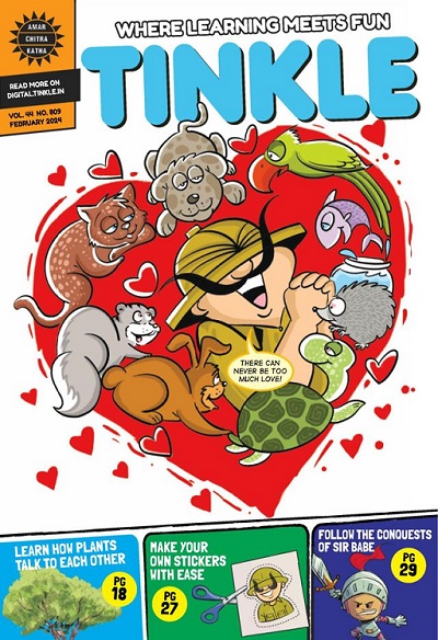 NO 809 TINKLE COMIC 2024 FEB
