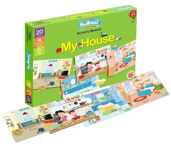 MY HOUSE ACTIVITY BOARDS