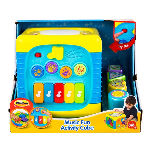 MUSIC FUN ACTIVITY CUBE