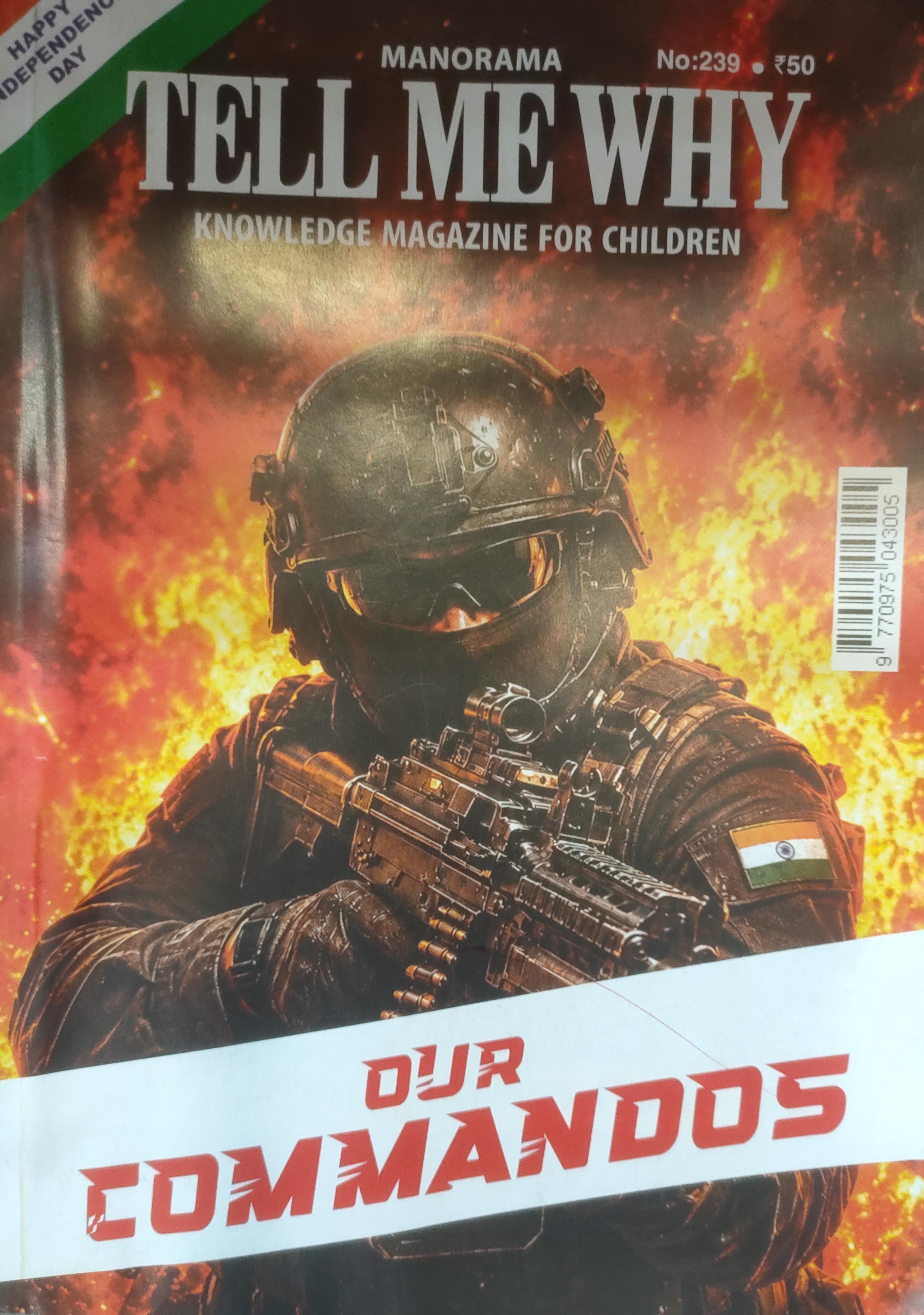 NO 239 TELL ME WHY OUR COMMANDOS